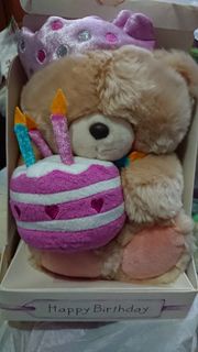 Forever Friends 8吋生日熊公仔