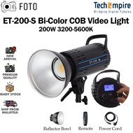 FOTO ET-200-S LED Studio Light 200W,Light Temperature 3200-5600K, Brightness Adjustable 5-100%