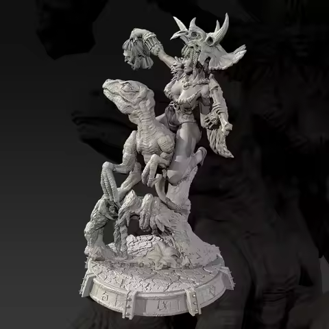 Overall heights 38mm 50mm 75mm Resin model kit colorless self-assembly (3D Printing ) TD-7755/3D