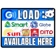 Gcash rate fee Laminated waterproof signage