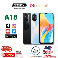 HP Android Smartphone Oppo A18 4G RAM 8GB Internal 256GB Garansi 1 Tahun Bisa COD atau Kredit