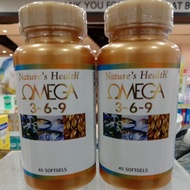Nature s Natures Health Omega 3-6-9 isi 45 softgels