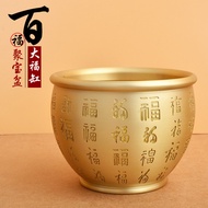 8 ️ ⃣ 8 ️ ⃣ 8 ️ ⃣ Brass Baifu Cylinder Brass Rice Cylinder Money-gathering Cylinder Chinese Style Ho