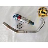 Jupiter Mx King150 Racingknalpot - Akrapovic Gp M1