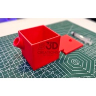 Epson L120 L121 External Waste Ink Tank – Snap On 3D Print with Syringe Port for Easy Ink Disposal