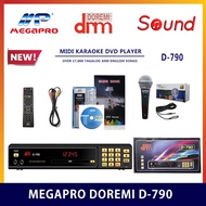 Megapro D-790 DoReMi Karaoke Player + DVD + Songbook + Re