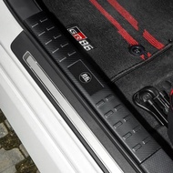 Car Threshold Protector Stainless Steel Decorative Sticker For Toyota GR86 Subaru BRZ Door Sill Peda