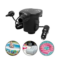 DC 12V Portable Electric Air Pump Air Mattress Boat Car Auto Air Inflatable Pump For Car Camping Inf