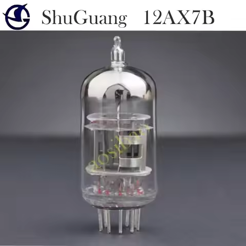 ShuGuang 12AX7B Vacuum Tube Replaces 12AX7 ECC83 12AX7 Electron Tube HIFI Audio Amplifier Kit Genuin