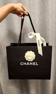 (99%new) Chanel paper bag 香奈兒 紙袋 中size medium size 手提袋