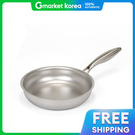 Queen Sense | Queensense Non-Abrasive Full 3-Ply Ih Stainless Steel Safe Frying Pan 20cm Induction C