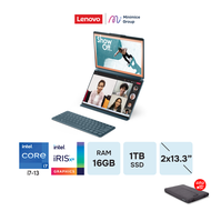 [ผ่อน 0% 6 เดือน]Lenovo Yoga Book 9 13IRU8-82YQ000PTA/i7-1355U/16GB/1TB/Win11Home/ประกัน ADP/ประกัน Premium Care ฟรีกระเป๋า Notebook โน๊ตบุ๊ค By Minimice