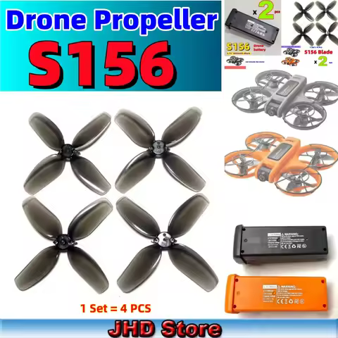 JHD For S156 RC Drone Parts Propeller Quadcopter X226 Blade Protective Frames S156 Paddles Accessori