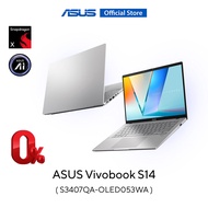 ASUS Vivobook S 14 S3407QA-OLED053WA 14 Inch thin and light laptop 60Hz FHD Snapdragon X  X1 26 100 