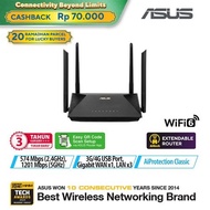 Asus RT-AX53U Router AX1800 Dual Band WiFi 6 (802.11ax)