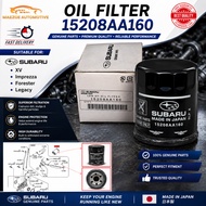 SUBARU XV, IMPREZA, FORESTER 2.0 OIL FILTER 15208-AA160 15208-AA100