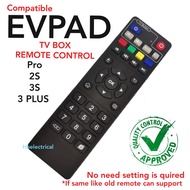 Evpad Pro 2S 3S 3PLUS Remote Control Replacement