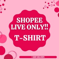 **LIVE ONLY** Tshirt kids Q&K M&S SZ 1-6y