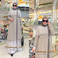 Fatheeya Set Dress Gamis Setelan Amore By Ruby Ceruti Motif Etnik Meh