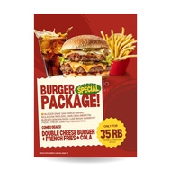 Contemporary Food Menu Design - Aesthetic & Professional (Custom)