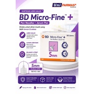 BD Micro-Fine Pen Needle 5mm 31G 100s