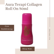 FREE BUBBLE WRAP ROLL ON AURA TERAPI KASTURI BIDARA PINK Collagen Gold 80ml 100% ORIGINAL