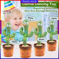 Tiktok 120 songs Dancing Cactus Speak Talk Sound Record Repeat Doll Lovely Talking Toy Children Kids Education Toy Gift