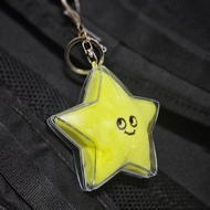 [READY] STAR CASE ACRYLIC NCT 127 YELLOW BLACK STARFISH