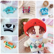 HUIMAO 20cm Dolls Sweater, 20cm Idol Dolls BJD Doll Clothes, Dog Doll Clothes Scarf Sweater Mini 20c