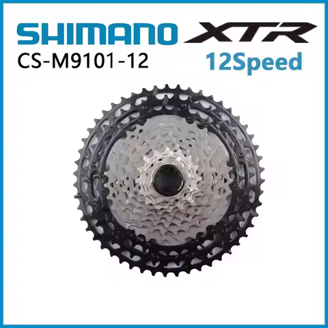 SHIMANO XTR Cassette Sprocket 12-Speed 10-51T MTB Cassette Super Sliding CS-M9101-12 For Mountain bi