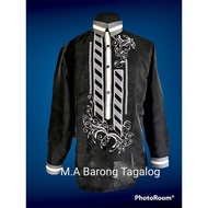 Barong Tagalog Black for men