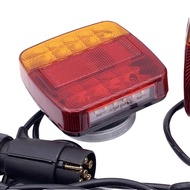 [WSU Store] ExclusiveFor Trailer Brake Turn Signal Light 20 LED 12V Universal Taillight with 7-Pin P