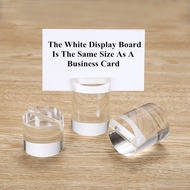 Mini Table Acrylic Sign Holder Numbers Display Stands Business Name Card Menu Holder Place Card Hold