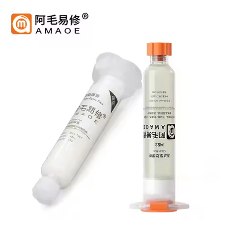 AMAOE M50/M53 Lead-Free Soldering Flux Paste No-Clean Welding Grease for Mobile Phone Tablet IC Chip