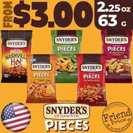 [SG Stock] Snyder's Pretzel Pieces| (Honey Mustard & Onion | NashvilleHot | Jalapeno)
