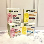 GARNIER ECONOMIC PACKAGE DAY NIGHT CREAM GARNIER SAKURA and BRIGHT COMPLETE 50ml