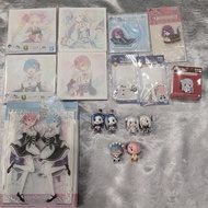 Re:Zero/ figure/rem/ram/official/ichiban kuji/acrylic stand/keychain/Re: Life in a different world f