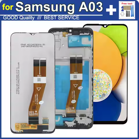 New LCD for Samsung Galaxy A03 LCD Display Touch Screen Digitizer Assembly Replacement for Samsung A