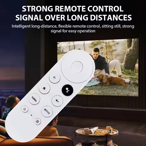 G9N9N Replacement Voice Remote Control Compatible with Google Chromecast 4K Snow Smart TV Streaming 