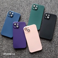 iphone 14 iphone 14 Plus iphone 14 Pro iphone 14 Softcase Lens Pro Camera Silicon Slim BlackMatte Ca