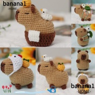 BANA Crochet Stuffed Animal Kit, DIY Set Handmade Capybara DIY Crochet Kit, with Crochet Hooks Guine