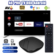 A6 PRO Smart Android TV Box Amlogic S905W2 Android 11 2GB 16GB 4K HD Voice Assistant TV Box Media Player SET-Top TV Box TV Receivers