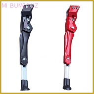 [mibum01uz] Adjustable Bike Kickstand Parking Stand 2 Clamps Anti Slip Foot for 24", 26", 27.5", And