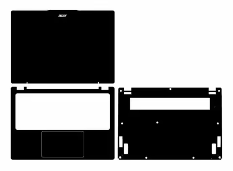 Pre-cut Transparent Matte Vinyl Skin Sticker Cover For Acer Swift GO 14 SFG14-73 SFG14-72 SFG14-71 S