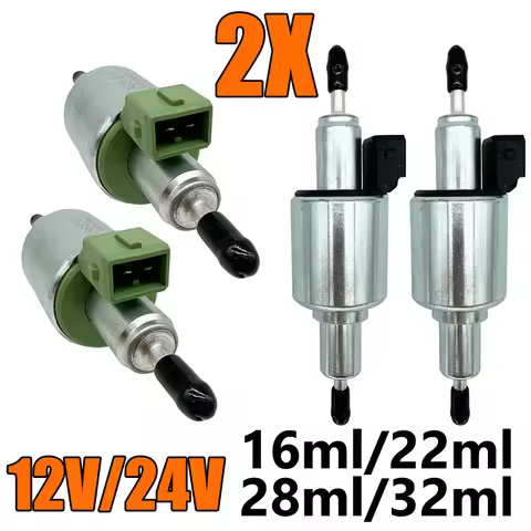 2X 12V 24V 2-5KW Car Air Diesel Parking Heater Oil Fuel Pump For Webasto Eberspacher Truck Heater Pu