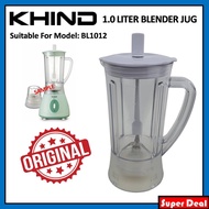 Original Khind 1.0 Litre Blender Jug Only For Model BL1012