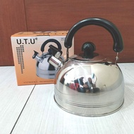 UTU Teko Air Ceret Siul 3 Liter Stainless Steel HK07NE3L
