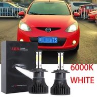 For Mazda 2, year 2007 - 2014 (Car Headlight Headlamp) - CG YE HE cly LED Headlight Bulbs Conversion