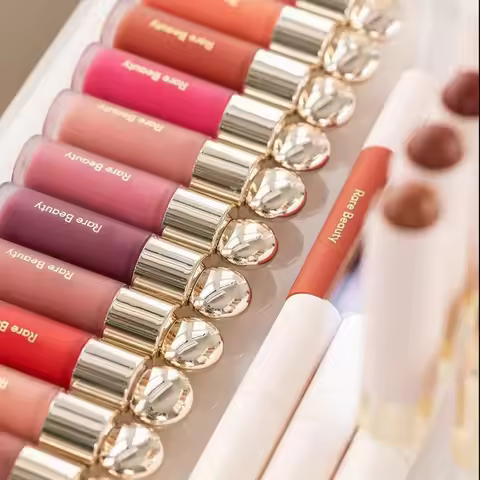 Rare Beauty Liquid Blush Shimmer Powder Blush Elastic Blush Easy-to-Blend Blush Lipstick Highlighter