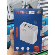 KUST | ชาร์จเร็ว USB PD Type-C หลายพอร์ต รองรับปลั๊ก US EU UK